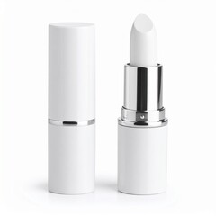 Obraz premium Generated image Facial skin care – Skin Care- women's Lipstick with shadow-free white background