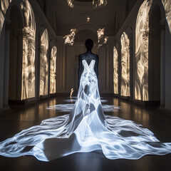 A Monumental Light Installation