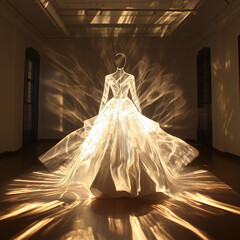 A Monumental Light Installation