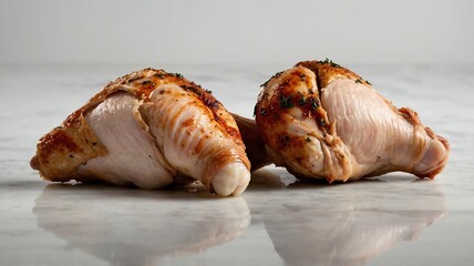 Roasted Chicken Pieces Ready to Serve Delicious Healthy Meal