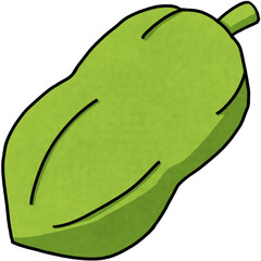 papaya fruit v.1 png