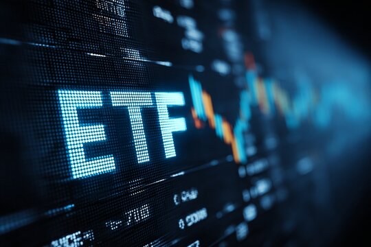 Ethereum ETF Launch Displayed on Digital Stock Market Interface