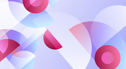 Abstract Modern Background Colorful Geometric Shapes Design