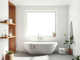 modern bathroom interior