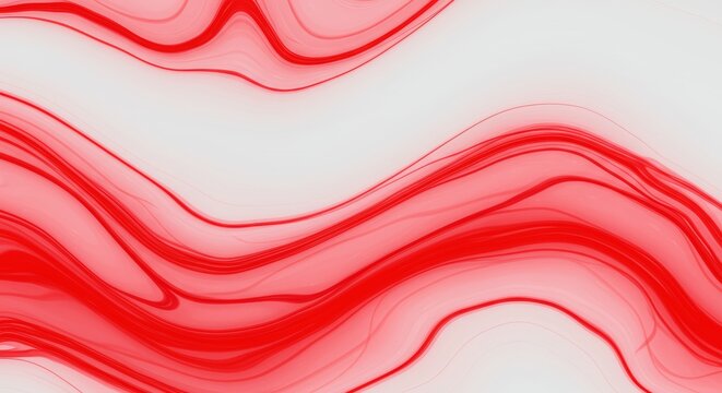 Abstract Red Wave Background Fluid Design for Modern Projects