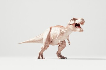 Photorealistic t-rex dinosaur concept for educational and design use