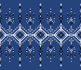 blue christmas background ,motif, native, pattern
