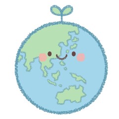 二葉と笑顔の地球