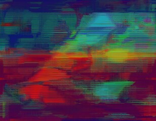 glitch no signal background pixel noise pattern