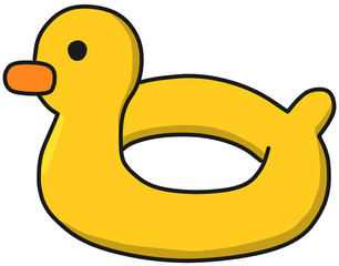 swimming duck tube