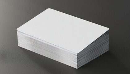 business card mockup 3d illustration