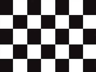 Fototapeta premium 黒と白の市松模様