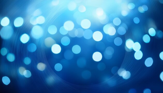 soft light blurred blue background circular bokeh