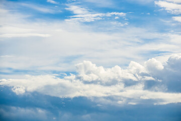 夏の空　青空と雲166