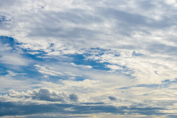 夏の空　青空と雲163