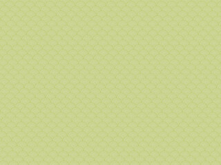 Seamless green wave pattern background inspired by traditional Japanese "seigaiha" design. This abstract scale-like motif is perfect for digital backgrounds, textiles, product packaging, or nature-ins