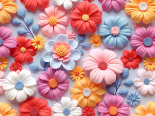 seamless floral pattern background