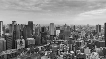 Osaka's road through a building