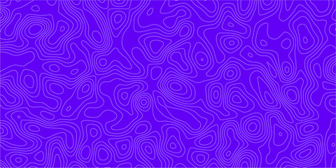 Fototapeta premium The Dance of Lines Across an Imaginary Topographic Sea