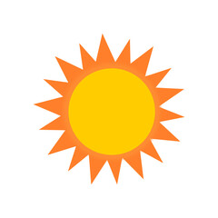 vector sun icon