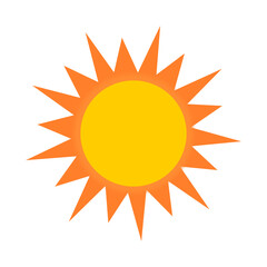 sun vector illustration
