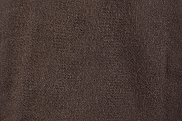 Fototapeta premium Close-Up of Old Brown Cotton Fabric with Pilling Texture