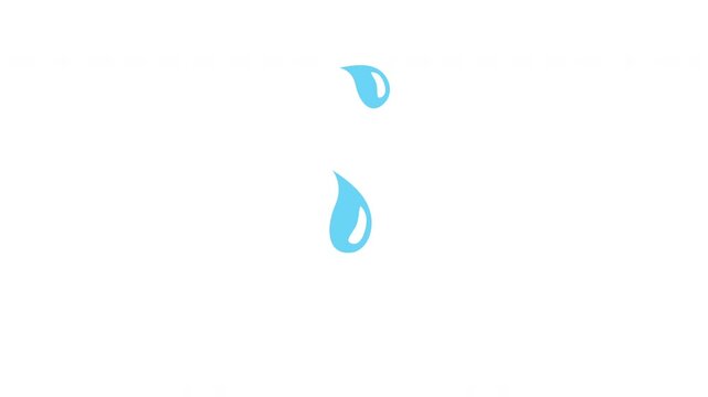Sweat, tear drops and puddles, eyes tears or rain droplets