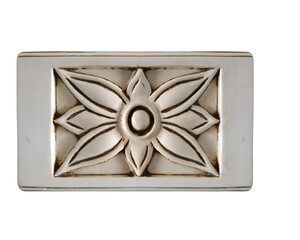 Antique white, old wooden box