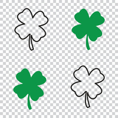 st Patrick's day flower background