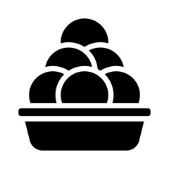 sweets glyph icon