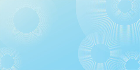 Modern abstract background, blue white gradations, circle effect,shape memphis, trendy , vector