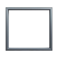 black wooden frame PNG