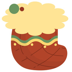 watercolor christmas rustic Christmas Christmas ornament red Christmas xmas cozy Christmas garland watercolor Christmas wreath