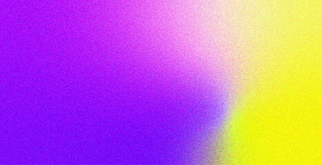 Vivid purple and yellow gradient abstract background.