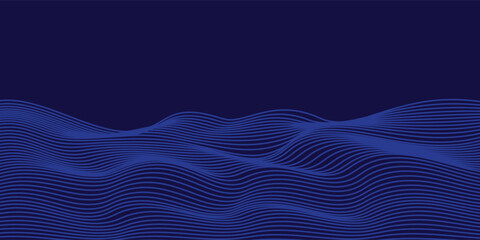 Premium background design with diagonal dark blue line pattern. Vector template for digital luxury banner, invitation, voucher, certificate.
