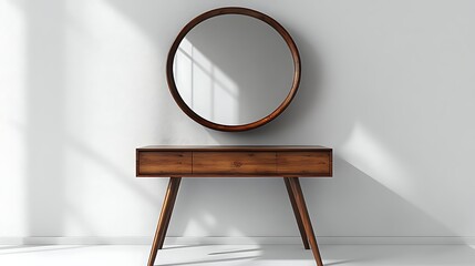 Fototapeta premium Stylish dressing table design for modern interiors high resolution image