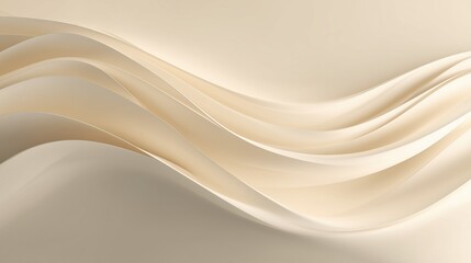 Fluid texture waves abstract art neutral background soft tones
