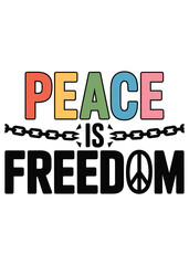 International Peace Day Typography Quote T-Shirt Design