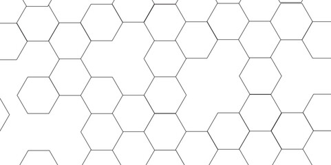 Geometric abstract hexagon technology background.. Abstract honeycomb background.. Vector illustration of hexagons pattern, Creative idea for medical technology or science design.