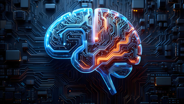 Artificial intelligence neural network integrated into a circuit board for machine learning and advanced data processing applications