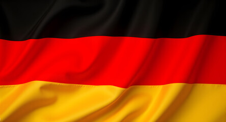 German Flag Waving Background