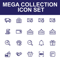 Mega Collection Icon Set 1