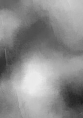 イラスト素材 モノクロの水彩風背景素材