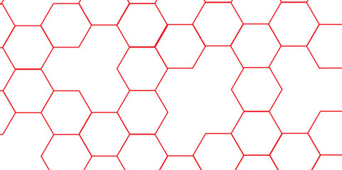 Geometric abstract hexagon technology background.. Abstract honeycomb background.. Vector illustration of hexagons pattern, Creative idea for medical technology or science design.	