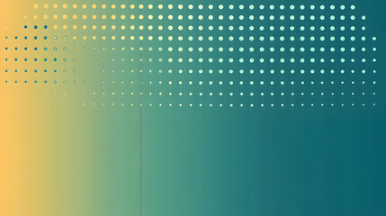 Abstract background with teal and gold gradient and subtle dotted pattern.