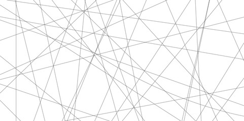 Abstract black lines with white background. Creative and geometric shape with luxury pattern and paper texture design. abstract background with stripes for website design Technology background.	