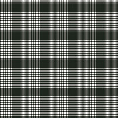 Fototapeta premium Elegant Black and White Check Repeat Pattern