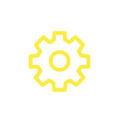 Obraz premium 設定・歯車アイコン / Settings Gear Icon