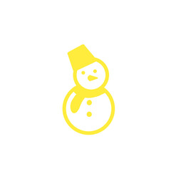 雪だるまのアイコン / Snowman Icon