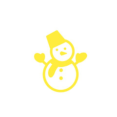 雪だるまのアイコン / Snowman Icon
